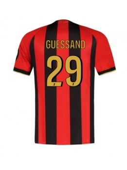 OGC Nice Evann Guessand #29 Domaci Dres 2024-25 Kratak Rukavima